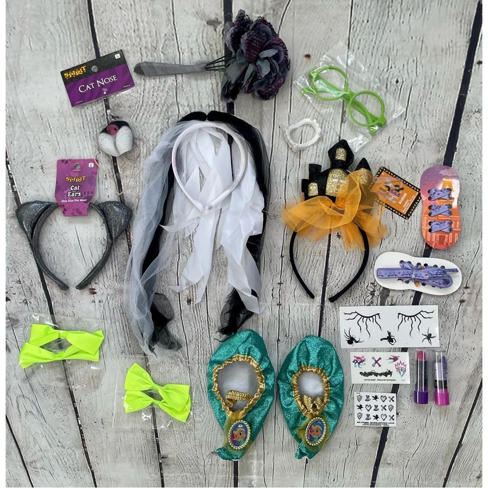 Girls Halloween Accessory Bundle - Picture 1 of 7